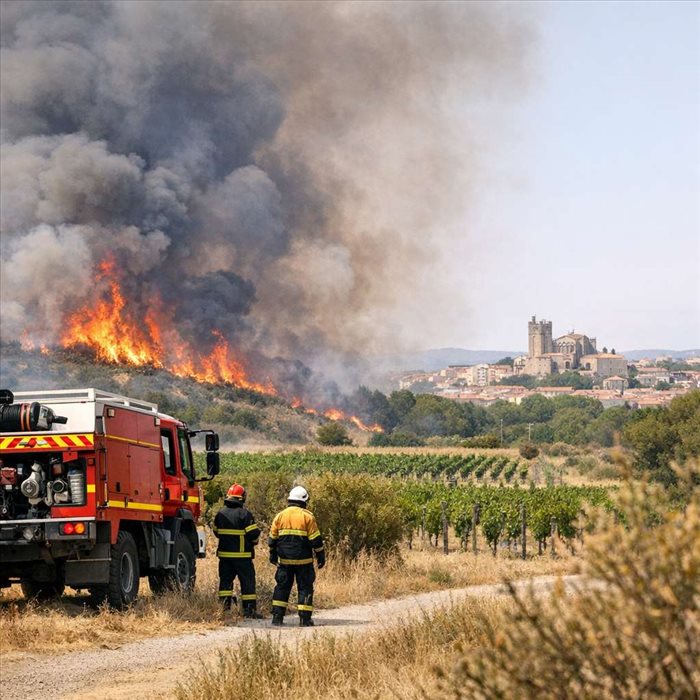 Feux de forêt à Narbonne : risques, causes et prévention