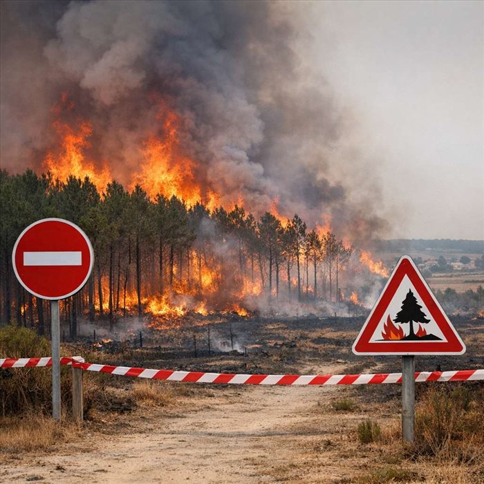 Incendies en Gironde : zones concernées et risques à connaître