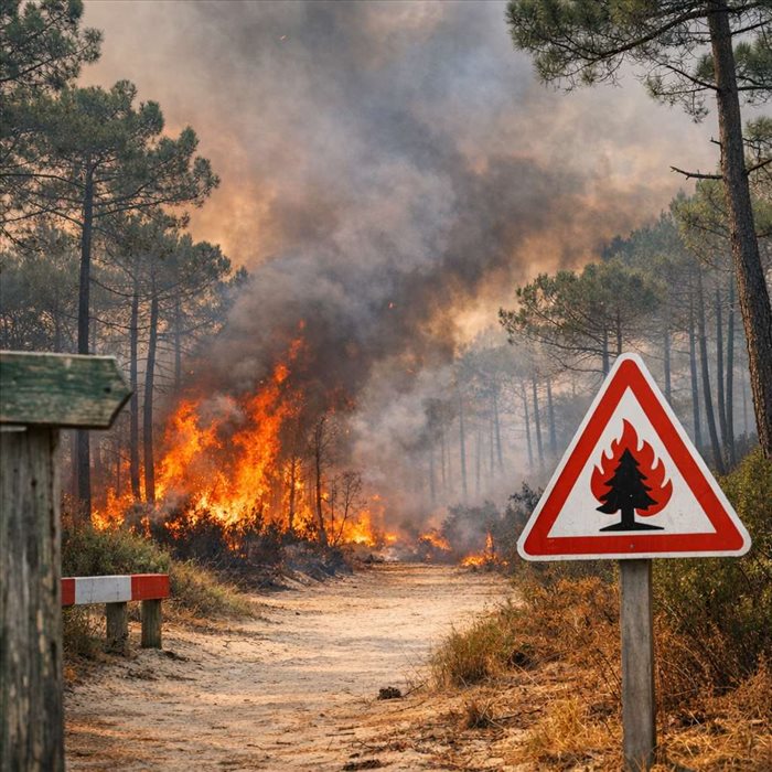 Feux de forêt à la Coubre : état des lieux et prévention