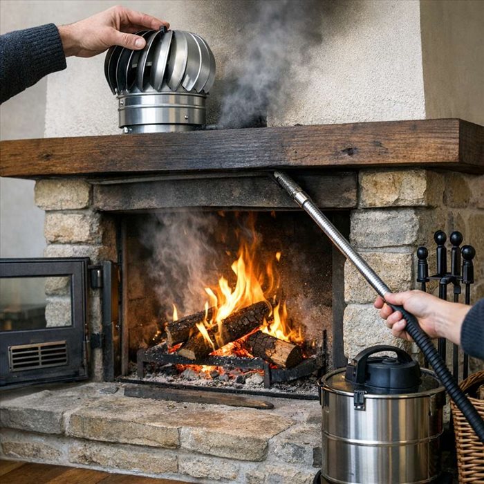 Améliorer le tirage d’une cheminée sans gros travaux | Conseils