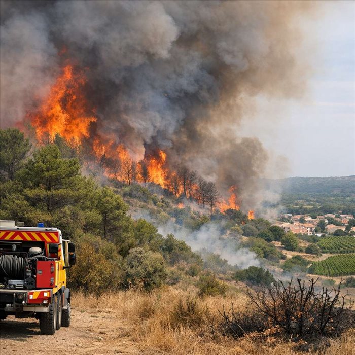 Incendies dans l’Hérault : risques, causes et enjeux territoriaux