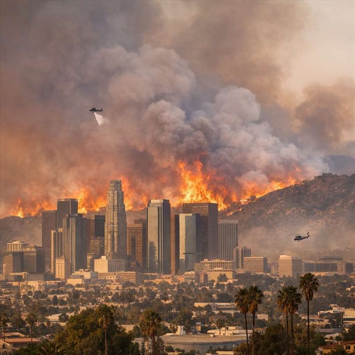 Incendies à Los Angeles : pourquoi ce risque revient sans cesse